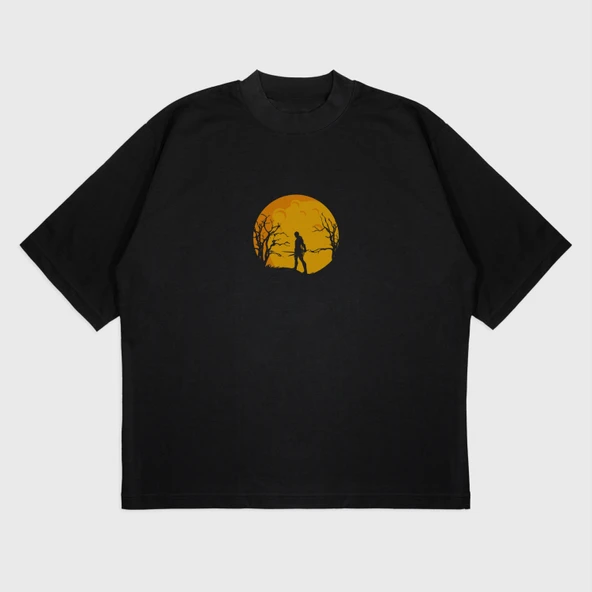 Oversize 'Lıon' T-Shırt - 2