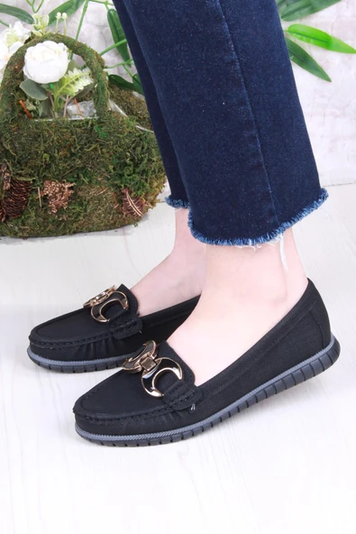 Fort 35326 New Star Rahat Yumuşak Toka Detaylı Kadın Babet - Resim 2