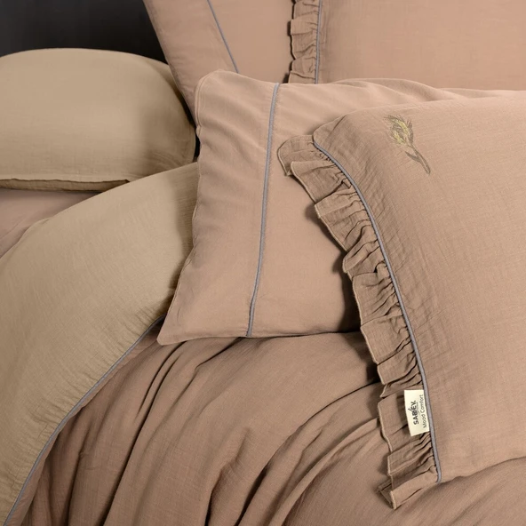 Sarev Kenyon V1 Bej Comfort Nevresim Takımı Tek Kişilik - 3