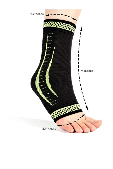 Ayak Bileği Destek Pedi Spor Egzersiz Koşu Boks Pedi 1 Çift - 4