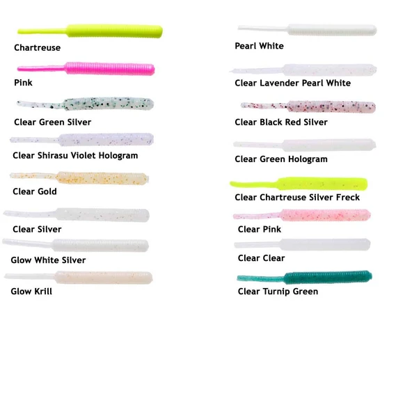 Berkley Gulp Baby Sardine Glow White Silver 2inc 5cm 18P - 2