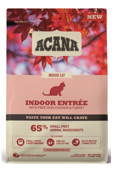 Indoor Entree Sterilised Kedi Maması 1,8kg