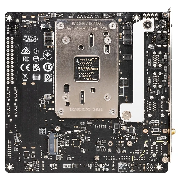 MSI MPG B650I EDGE WIFI DDR5 HDMI M.2 USB 3.2 LAN WİFİ MITX AM5 - 7