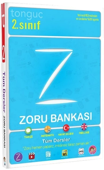 Tonguç 2. Sınıf Tüm Dersler Zoru Soru Bankası
