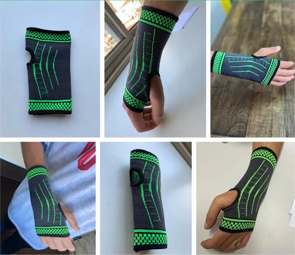 Spor Egzersiz Dirsek Bilek Koruyucu Basketbol Tenis Voleybol Destek Pedi 1çift - 4