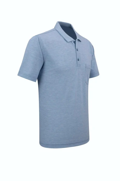 Erkek Polo Yaka Cepli Tişört 5113 BGL-ST04563 - Resim 6