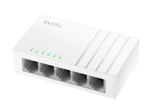 Cudy FS105D 5 Port 10/100Mbps Fast Ethernet Desktop Switch - 2