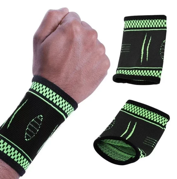 Spor Egzersiz Bilek Koruyucu Basketbol Tenis Voleybol Bilek Destek Pedi 1Çift