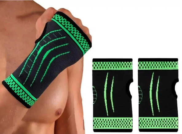 Spor Egzersiz Dirsek Bilek Koruyucu Basketbol Tenis Voleybol Destek Pedi 1çift