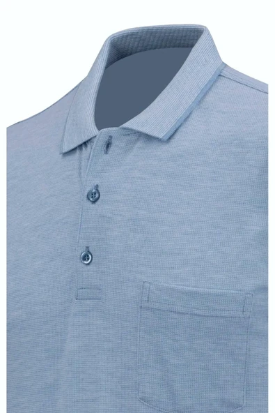 Erkek Polo Yaka Cepli Tişört 5113 BGL-ST04563 - Resim 10