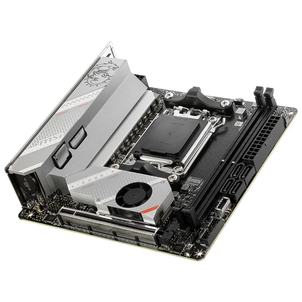 MSI MPG B650I EDGE WIFI DDR5 HDMI M.2 USB 3.2 LAN WİFİ MITX AM5 - 5