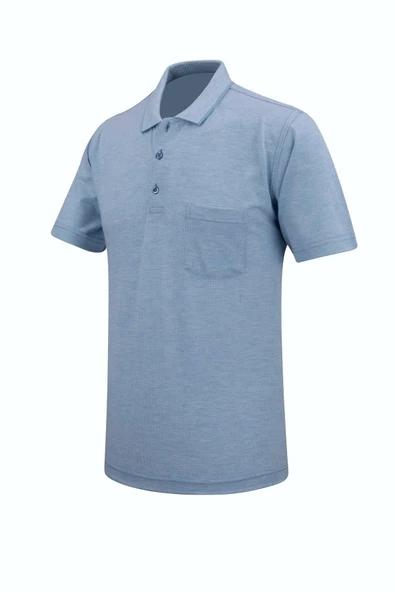 Erkek Polo Yaka Cepli Tişört 5113 BGL-ST04563 - Resim 4