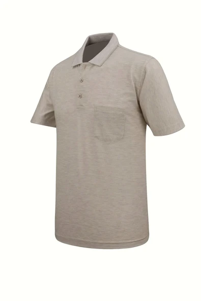 Erkek Polo Yaka Cepli Tişört 5113 BGL-ST04563 - Resim 5