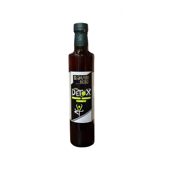 DVD Lokman Aktar, DetoX Sirkesi, Katkısız, Doğal, 500ml 1 Adet