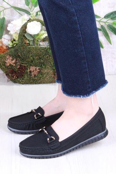 Fort 35323 New Star Rahat Yumuşak Toka Detaylı Kadın Babet - Resim 2