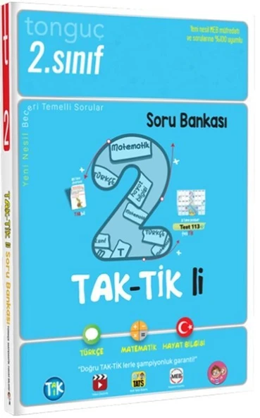 Tonguç 2. Sınıf Taktikli Tüm Dersler Soru Bankası