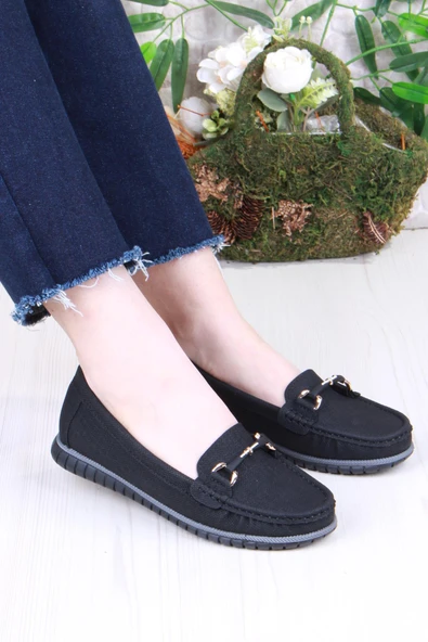 Fort 35323 New Star Rahat Yumuşak Toka Detaylı Kadın Babet ürün görseli