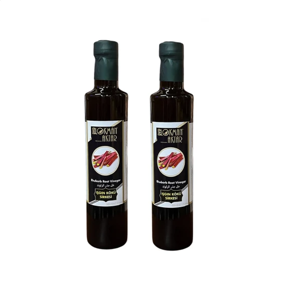 Işkın Sirkesi, Katkısız, Doğal, ışkın 500ml 2 Adet, DVD Lokman Aktar