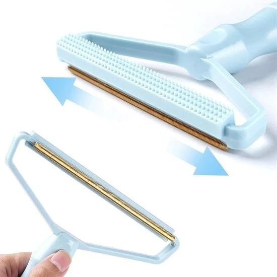 Derin Stok® Çift Taraflı Elbise Kazak Plastik Kumaş Tüy Alma ve Tiftik Temizleyici Toplayıcı Taşınabilir - 10