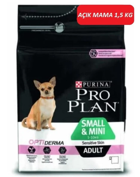 Pro Plan Small Mini Adult Somonlu Küçük Irk Yetişkin Köpek Maması 1,5 KG
