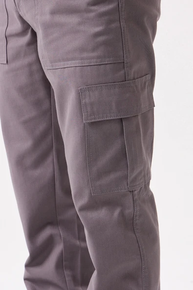 GALANTHUS TECHNİC PANTOLON Erkek Gri Kargo Cepli Rahat Kalıp Dayanıklı İş Pantolonu - Resim 9