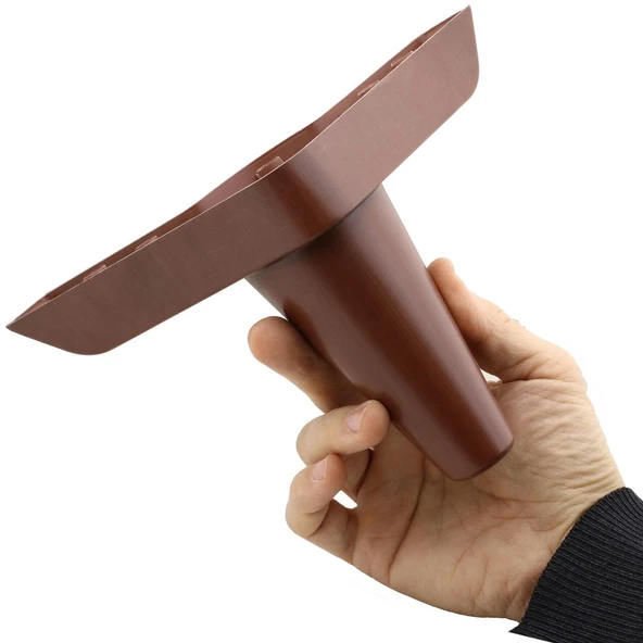 Mobilya Koltuk Kanepe Tv Ünitesi Yükseltme Destek Ayağı 14 cm Kahve Ayakları 20'li Set - 8