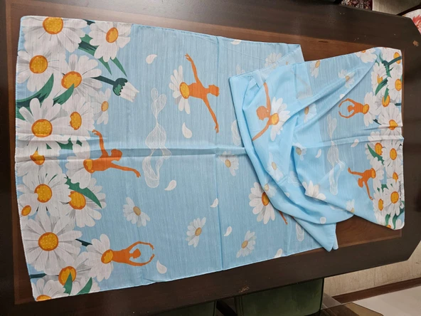 Özel Tasarım dijital baskı Pamuk Şal