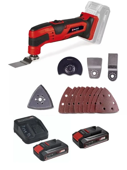 Einhell TC-MG 18 Li 2x2.5ah Akülü Raspalama