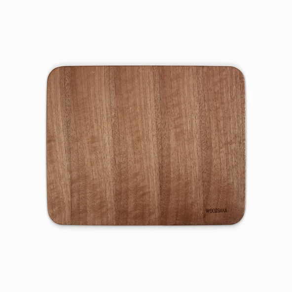 Woodsaka Kesme ve Servis Tahtası - Gürgen & Ceviz -35cm x 25cm x 1.6cm - 5