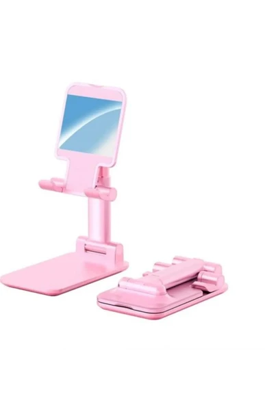 Sarossa Masa Üstü Telefon Ve Tablet Tutucu Pembe - 2