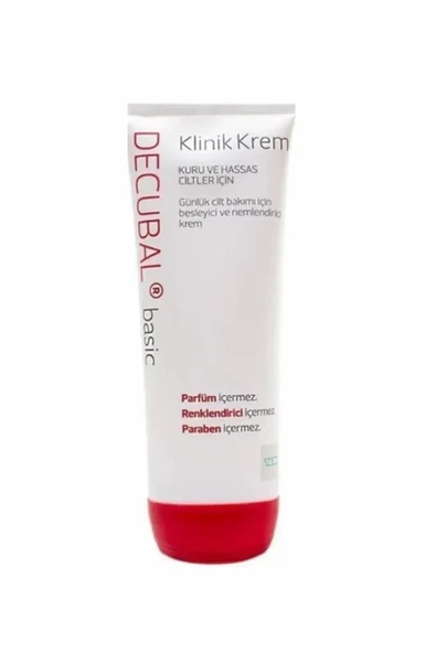 Decubal Basic Kuru ve Hassas Ciltler Için Klinik Nemlendirici Krem 250 gr