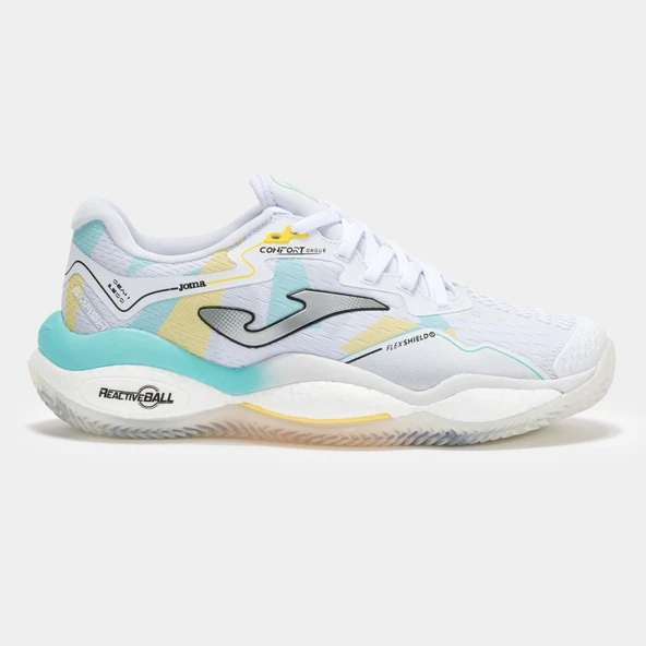 Joma Smash Kadın Beyaz Toprak Kort Tenis & Padel Ayakkabısı TSMALS2532C
