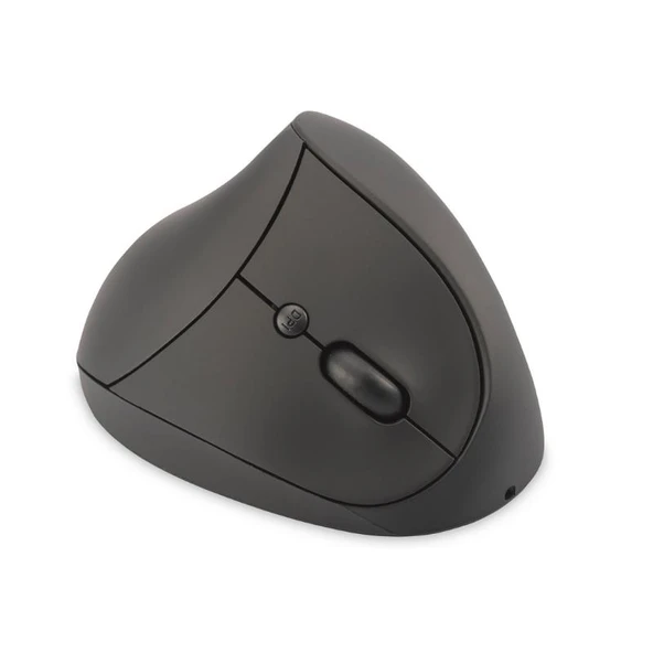 Digitus DA-20155 Kablosuz Ergonomik Mouse, dikey, 6D tuşlar, şarj edilebilir, siyah - 2