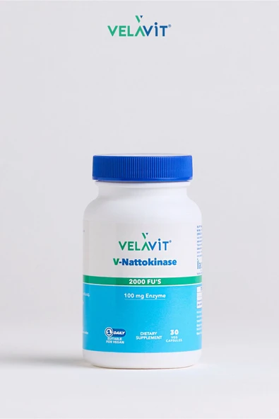 Velavit V-Nattokinase Takviye Edici Gıda 30 Kapsül - 3