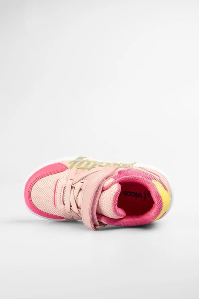 Vicco Pretty 220.P25Y.113 Anatomik Taban Kız Çocuk Işıklı Sneaker Ayakkabı Pudra 29-33 - 6