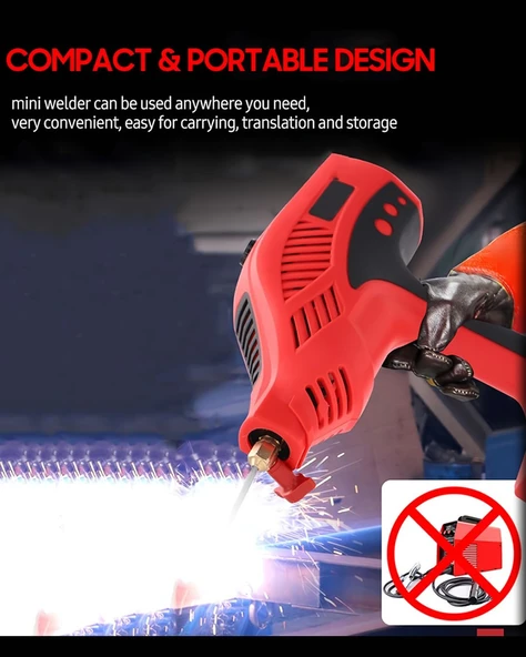 Prohummer PH236 Kırmızı Elektrikli El Tipi İnvertör Arc Kaynak Makinesi (Kırmızı) - 3