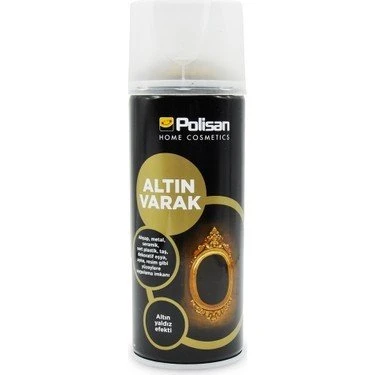 Polisan Akrilik Sprey Boya 400 ml Altın Varak