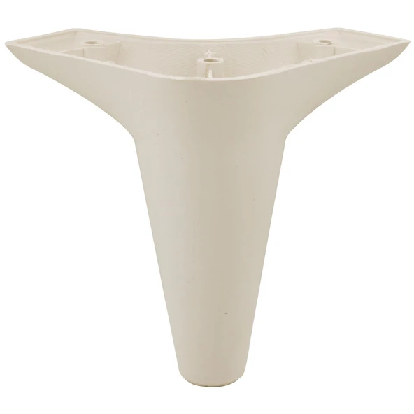 Mobilya Tv Ünitesi Çekyat Koltuk Kanepe Baza Destek Ayağı Ayakları 12 Cm Krem Ayak 6'lı Set - Resim 9