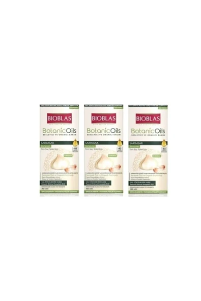 Bioblas 360 ml Sarımsak ( 3 Lü) Şampuan
