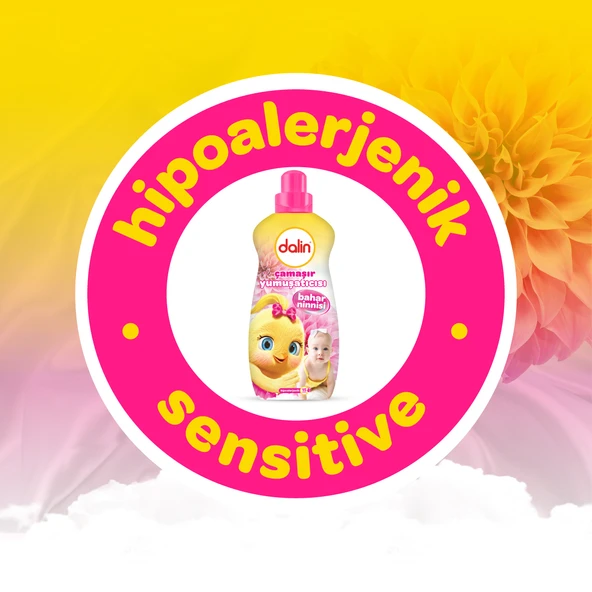 Dalin Çamaşır Yumuşatıcı 1500ML Bahar Ninnisi (2 Li Set) (Bebeklere Özel) - 7