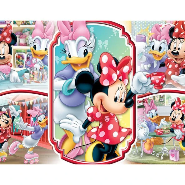 KS GAMES PUZZLE 100 PARCA MINNIE 714 ürün görseli