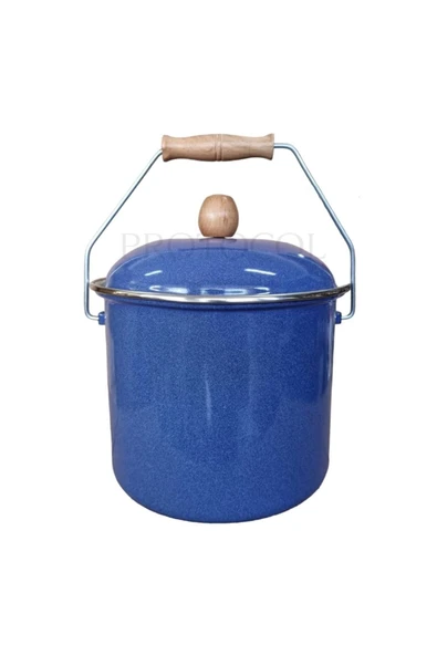 Emaye Yoğurt Tenceresi Emaye Bakraç 20 Cm 5 Litre