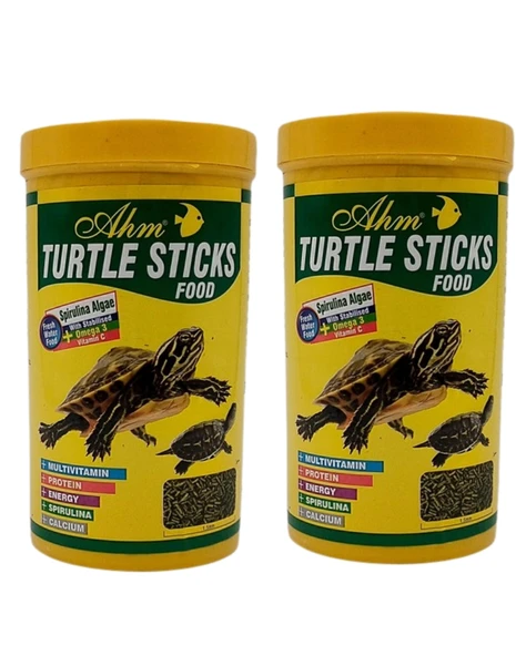 Ahm Turtle Stıcks Food Kaplumbağa Yemi 250 ml  85 gr x 2 Adet