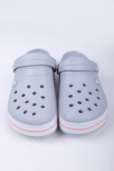 CROCS CROCBAND KADIN TERLİK GRİ PEMBE
