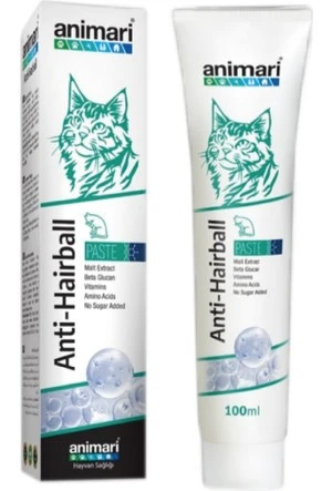ANİMARİ Anti Hairball Tüy Yumağı Oluşumunu Önleyici Kedi Maltı Macunu 100 ML