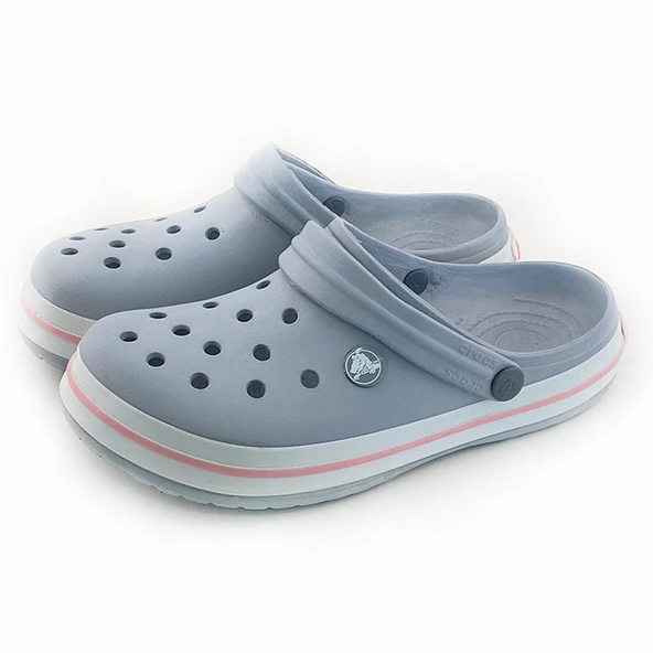 CROCS CROCBAND KADIN TERLİK GRİ PEMBE - 3