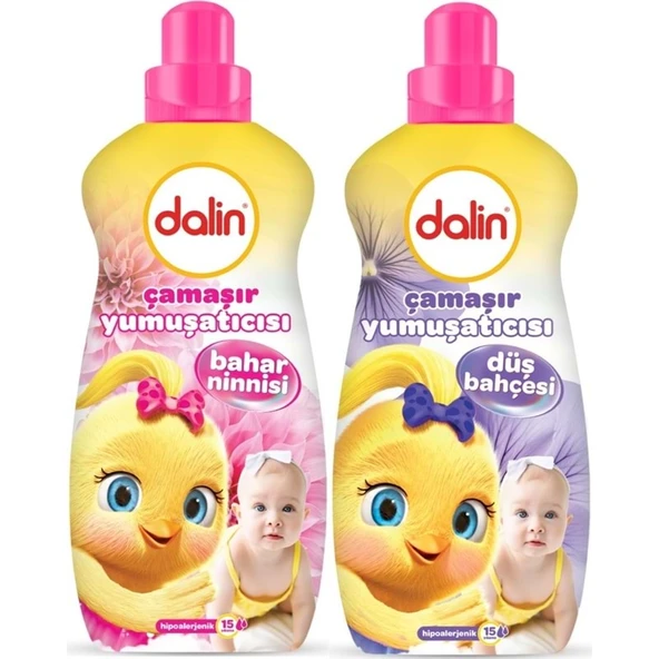 Dalin Çamaşır Yumuşatıcı 1500ML Bahar Ninnisi + 1500ML Düş Bahçesi (Karma 2 Li Set) ürün görseli 1