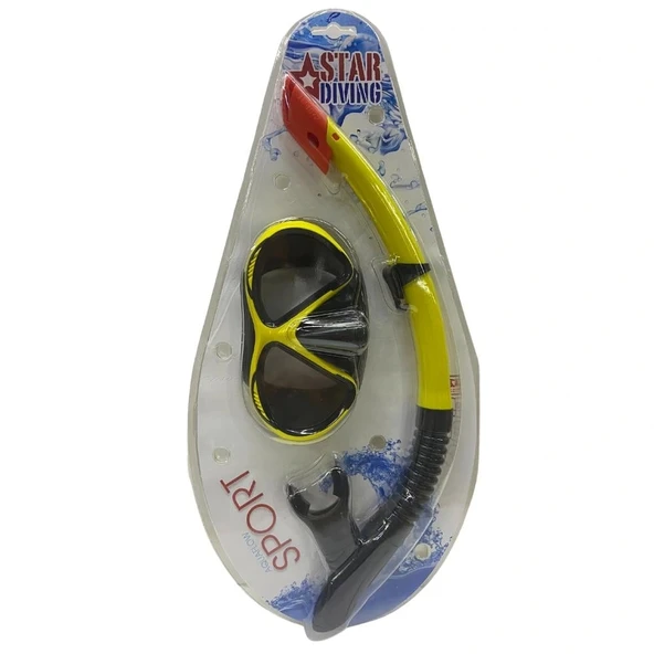 - MASKE SET  PC - STAR DIVING - 2
