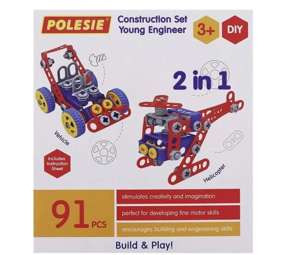 - MUCİT TASARIM  91 PARÇA EĞİTİCİ SET
