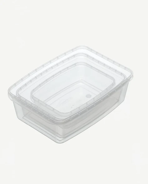 Campout Üçlü Saklama Kabı - 4